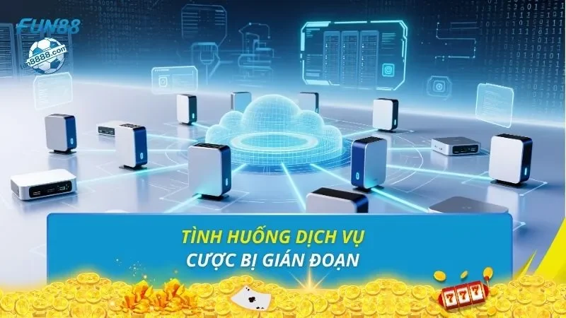 Tình huống dịch vụ cược bị gián đoạn